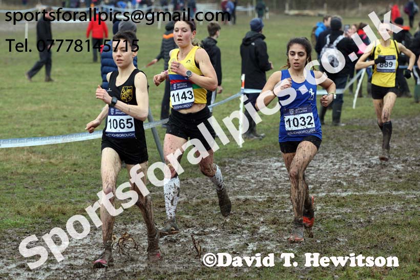 Senior womens 2018 British Inter Counties Cross Country Champs., Prestwold Hall, Loughborough. Photo: David T. Hewitson/Sports for All Pics
